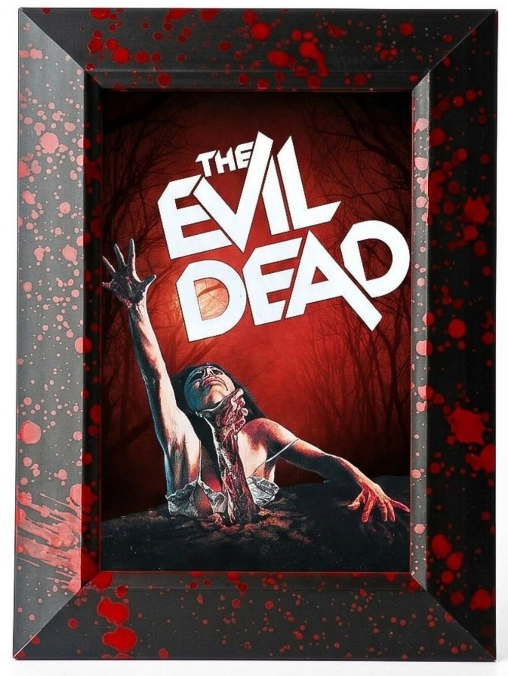 Vintage horror slasher movie thriller scary creepy vintage Art The Evil Dead